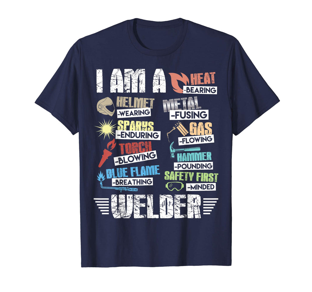 Welder T-Shirt I Am A Welder Tee Welding Funny Gift