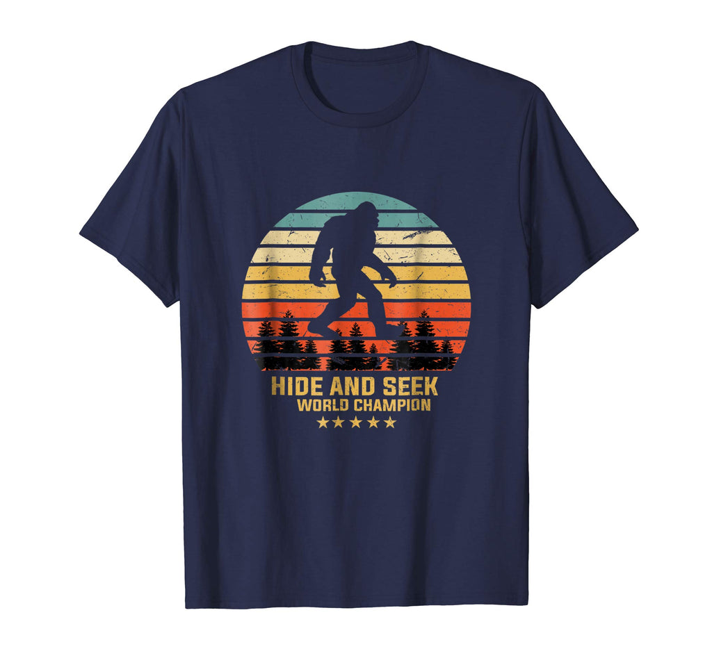 Hide and seek world champion shirt bigfoot is real funny