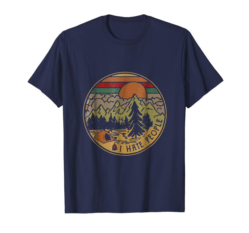 Love Camping I Hate People T-Shirt Funny Camping T-Shirt