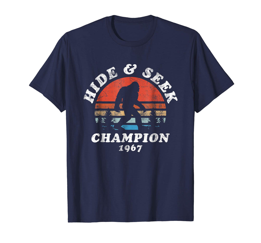 Hide &amp; Seek Champion Bigfoot 1967 Funny T-Shirt