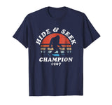 Hide &amp; Seek Champion Bigfoot 1967 Funny T-Shirt