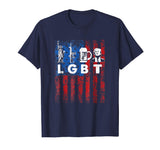 Funny LGBT Parody Liberty Guns Beer Trump Shirt USA Gift