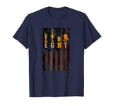 Funny LGBT Liberty Guns Beer Trump Support T-shirt