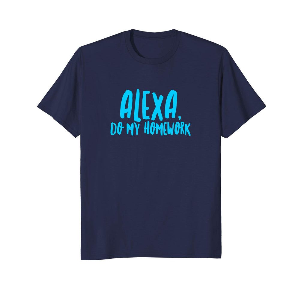 Alexa Do My Homework Funny Joke Kids Youth T-Shirt