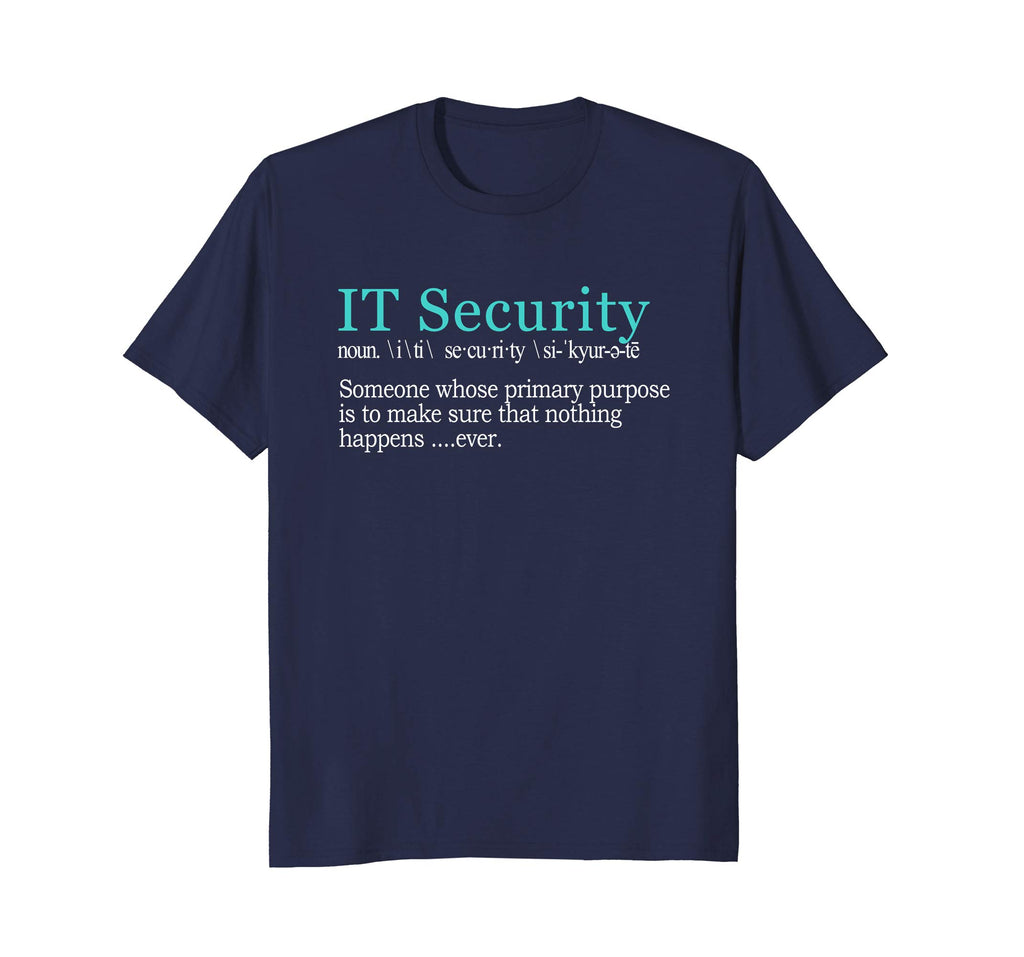 Best Funny IT Security Cybersecurity Definition Gift T-Shirt