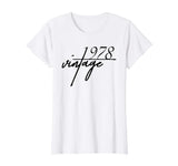 41th Birthday Funny Shirt, Vintage 1978 Tshirt, Gift Idea