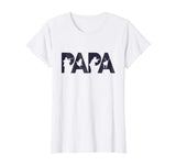 Hunter Dad T-Shirt Funny Papa Hunting Father Gift Top Tee