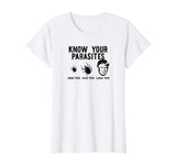 KNOW YOUR PARASITES Anti-Trump AF RESIST T Shirt Funny Gift