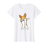 Corgi Cute Dabbing T-Shirt Funny Dab Dance Gift Shirt