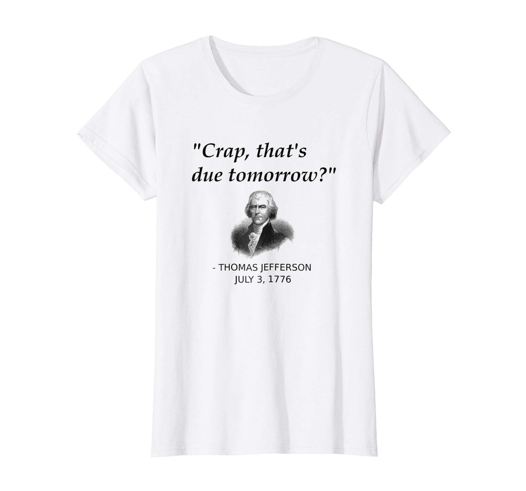 Funny Thomas Jefferson USA History Teacher T-Shirt Geek Gift