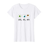 Ay Ay Ay Spanish Bilingual Funny Eyes Tshirt