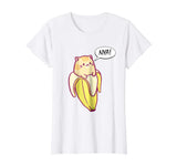 2018 Bananya Banana Funny Cat T Shirt