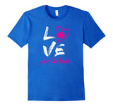 I Love Pickleball T-Shirt Funny Pickle Ball Tee for Player