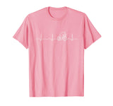 Cycling Heartbeat Shirt, Funny Cute Bicycle Bike Rider Gift