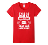 Awesome 23 Year Old Birthday Gift Funny 23rd Birthday Shirt