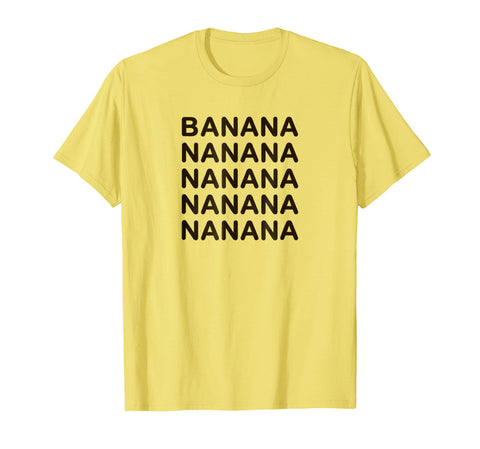 Banana T-Shirt funny tee for men kids boys girls children