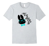 Hippity Hip Hop Easter Bunny Funny Retro Rap T-Shirt