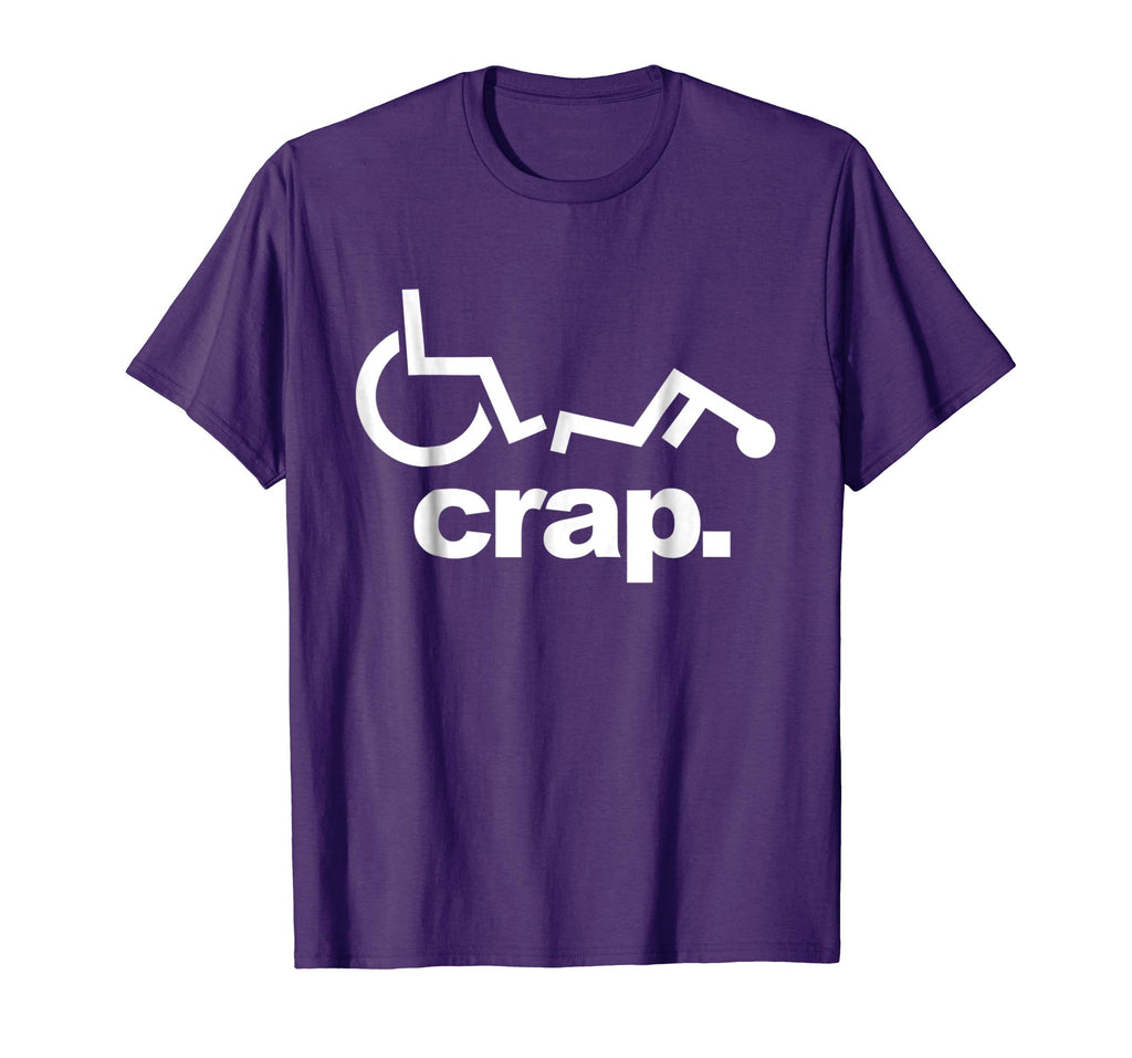 Handicap Wheelchair Funny Fall Shirt