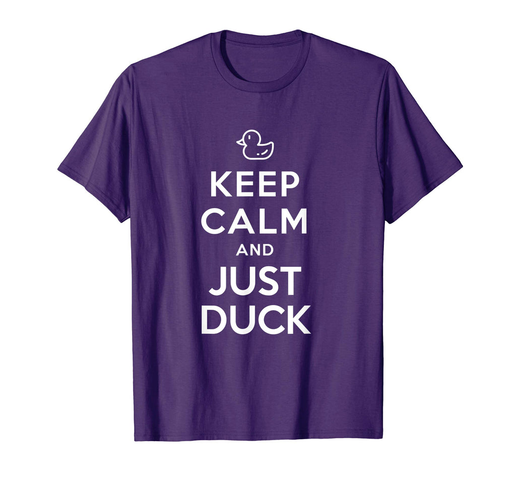 Best Funny T-Shirts: Keep Calm and Just Duck