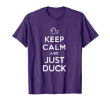 Best Funny T-Shirts: Keep Calm and Just Duck