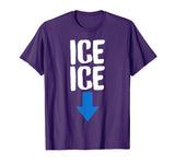 Ice Twice Pregnancy Announcement Funny T-Shirt