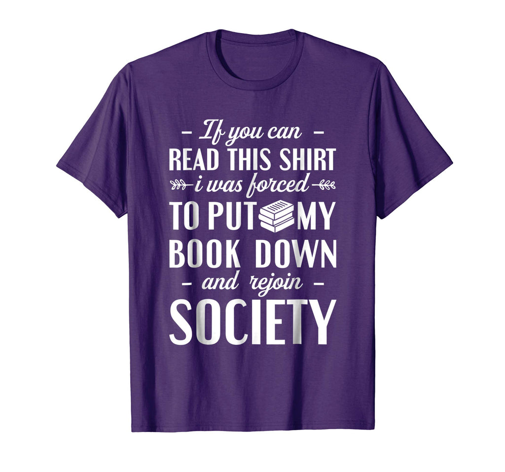 If You Can Read This T shirt Book Lover Funny Reading Gift