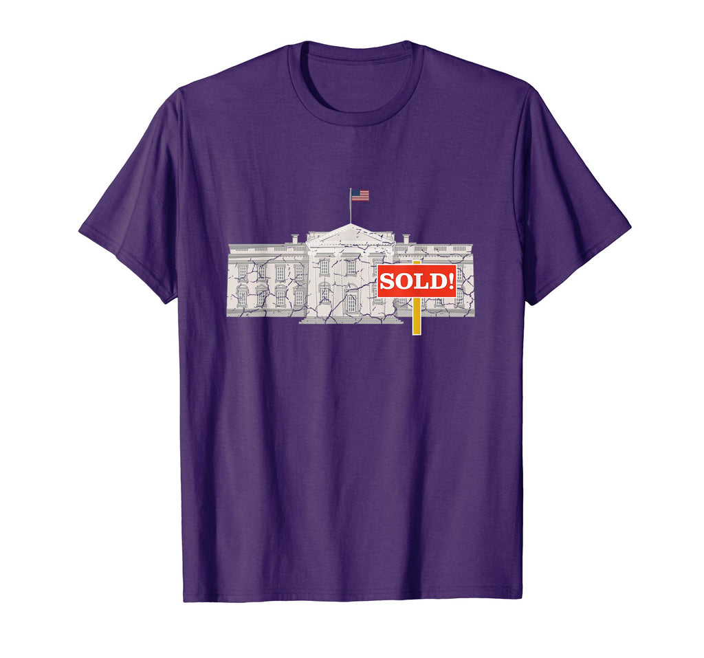 American White House Sold! Funny Resist Political T-shirt