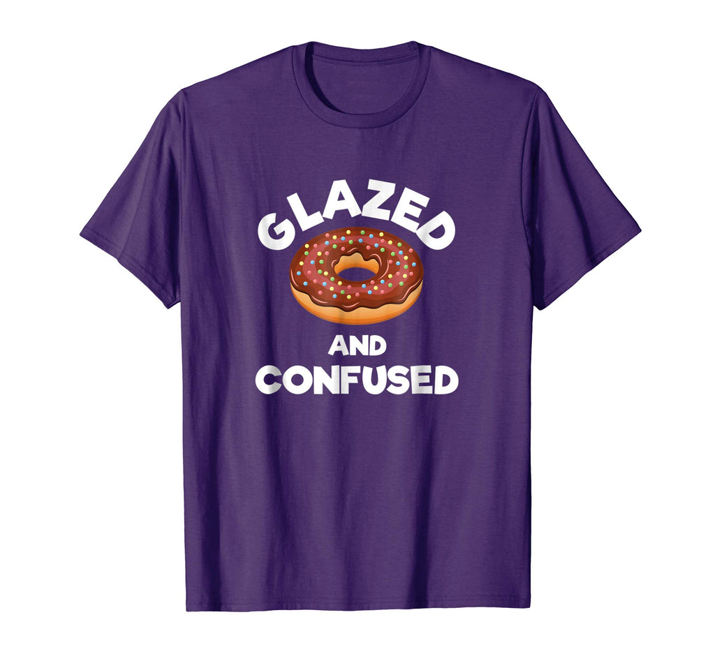 Glazed and Confused Funny Donut T-Shirt