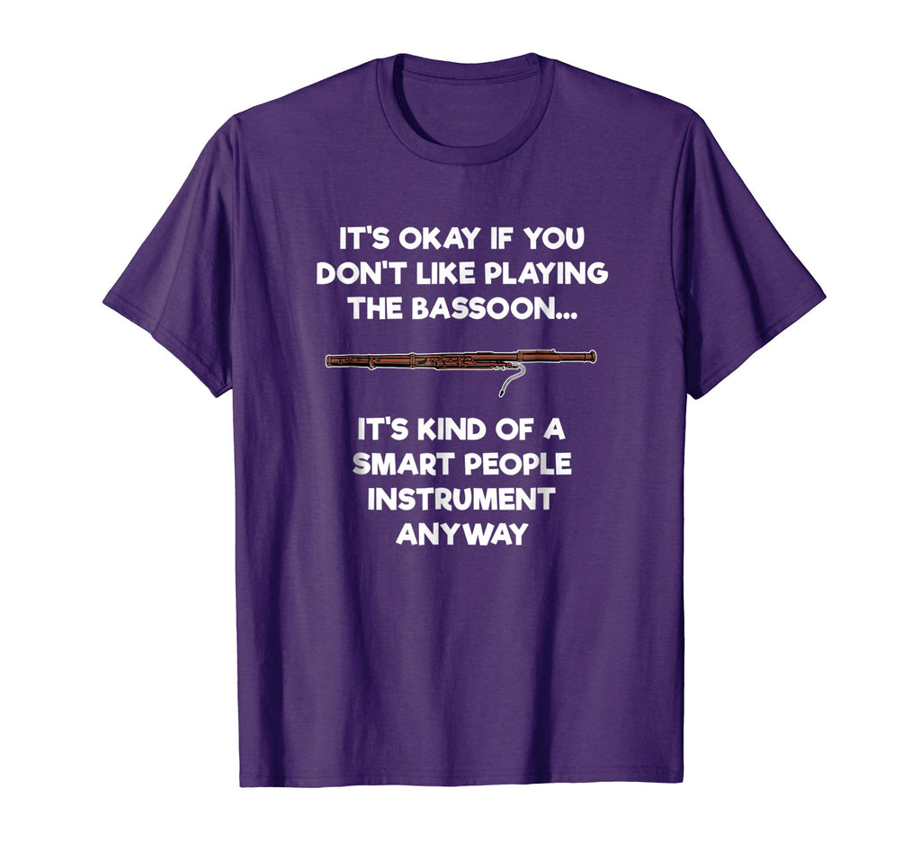 Bassoon T-Shirt - Funny Smart People Bassoon Player