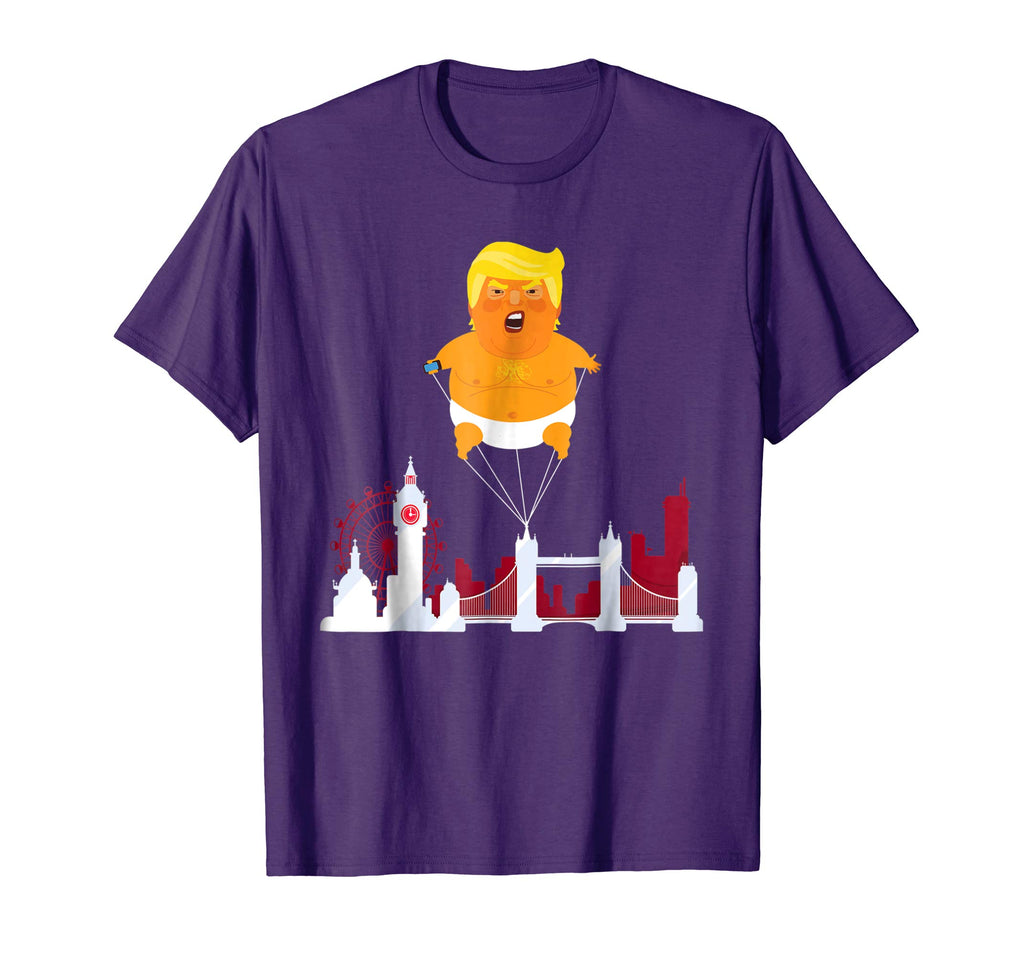 Anti Trump Balloon Angry Trump Baby Blimp Funny T-shirt