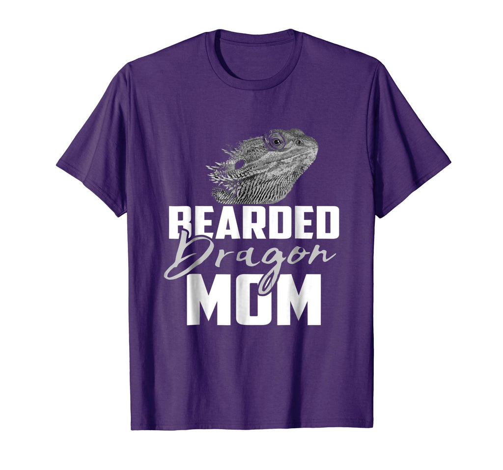 BEARDED Dragon MOM T-Shirt Funny Lizard Lovers Women Kids