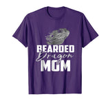 BEARDED Dragon MOM T-Shirt Funny Lizard Lovers Women Kids
