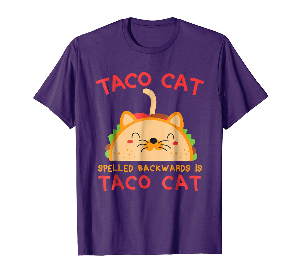 Taco Cat Spelled Backwards Is Taco Cat Shirt Funny Gift