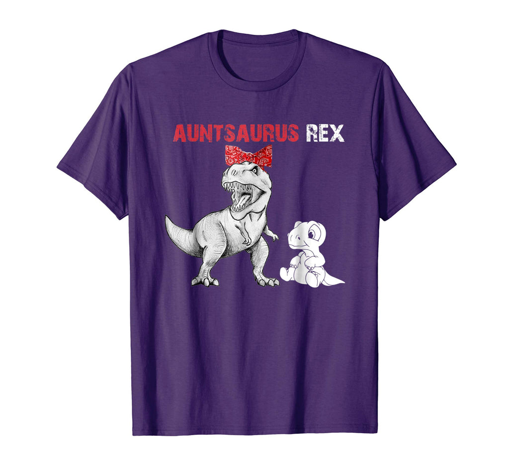 Auntiesaurus Rex T-shirt Funny Shirt For Auntie