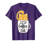 Funny Orange Cat Coffee Mug Tshirt Cat Lover Gifts