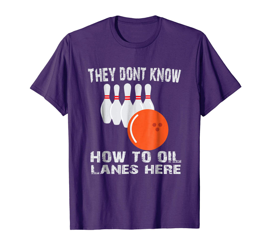 Bowling excuse funny shirt