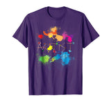 Artist Messy Painters Funny Paint Splatter Art T-shirt