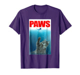 Paws Cat and Mouse T-Shirt Cute Funny Cat Lover