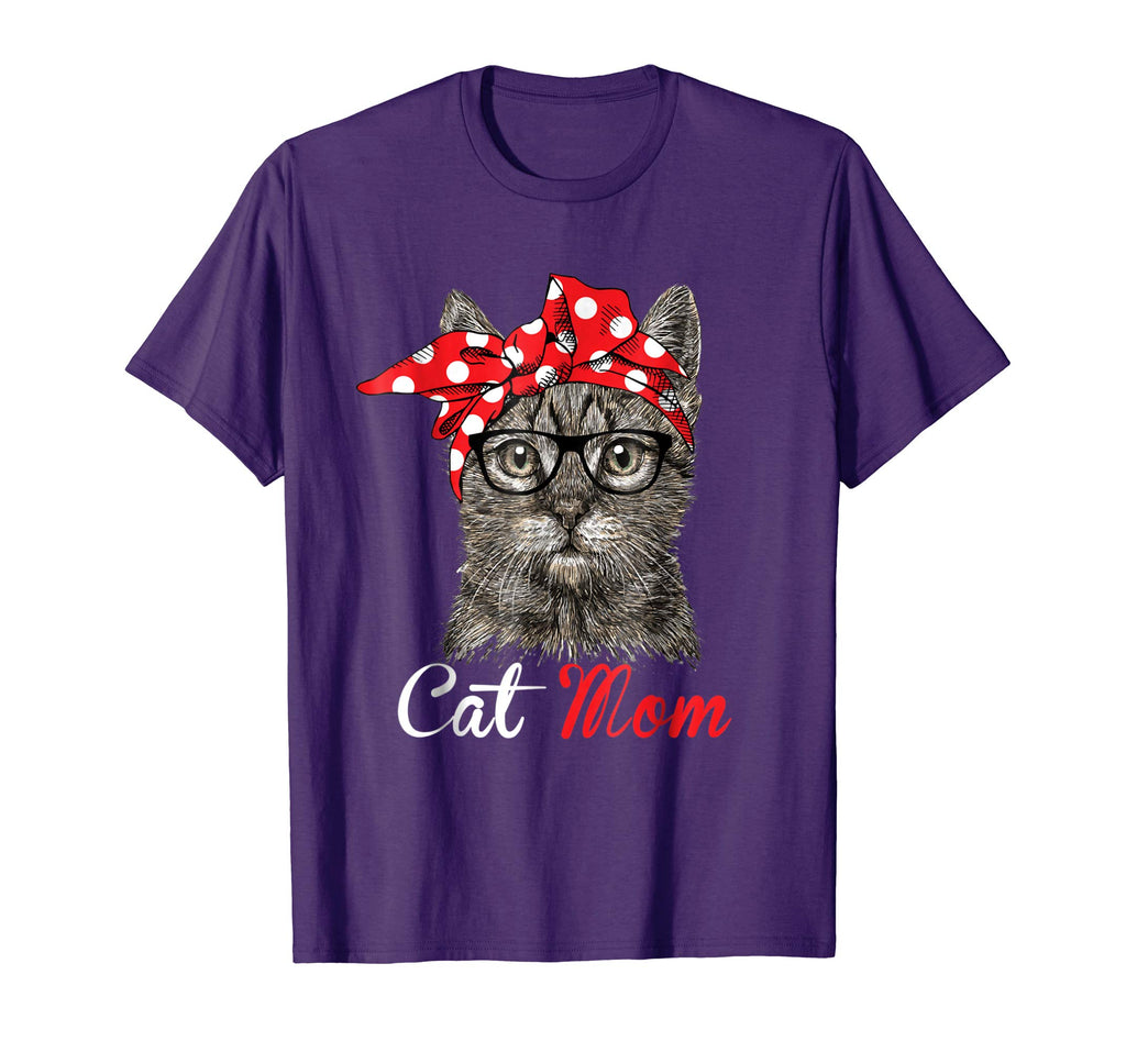 Funny Cat Mom Shirt for Cat Lovers-Mothers Day Gift