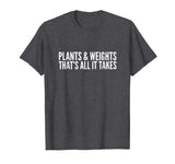 Vegan Weightlifting Tee | Funny Workout Gym T-Shirt