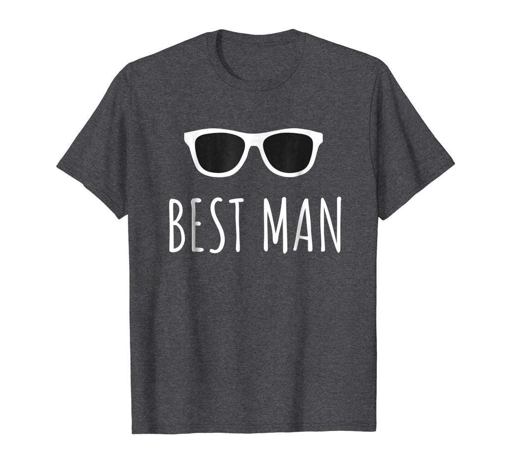 Best Man Funny T Shirt Bachelor Party Groomsmen Wedding Tee