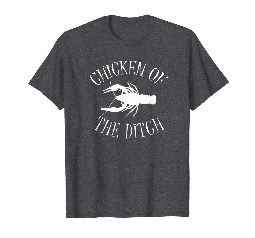 BDAZ Funny Crawfish Chicken Of The Ditch T-Shirt Cajun Gift