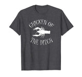 BDAZ Funny Crawfish Chicken Of The Ditch T-Shirt Cajun Gift