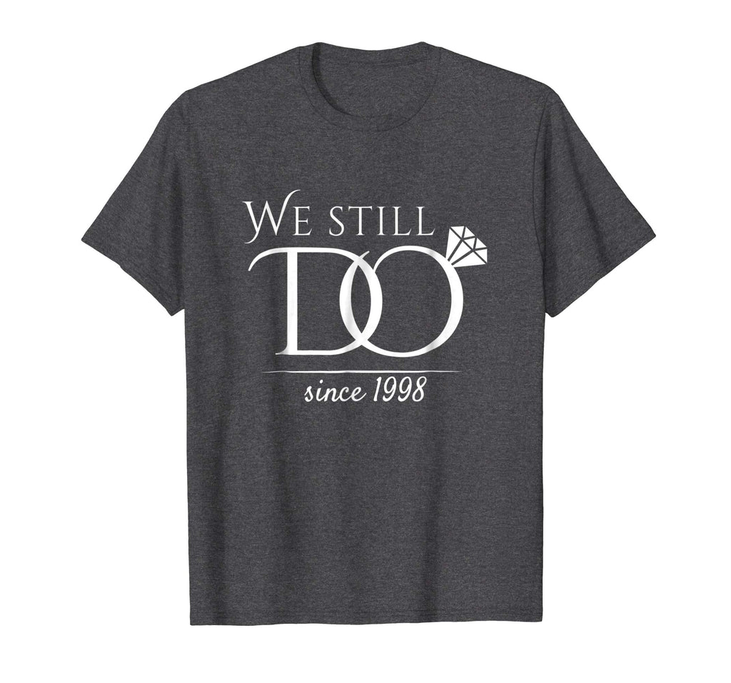 20th Wedding Anniversary T-Shirt Funny For Married In 1998 W