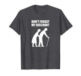 Senior Citizen Discount Elderly Old People Funny TShirt Gift