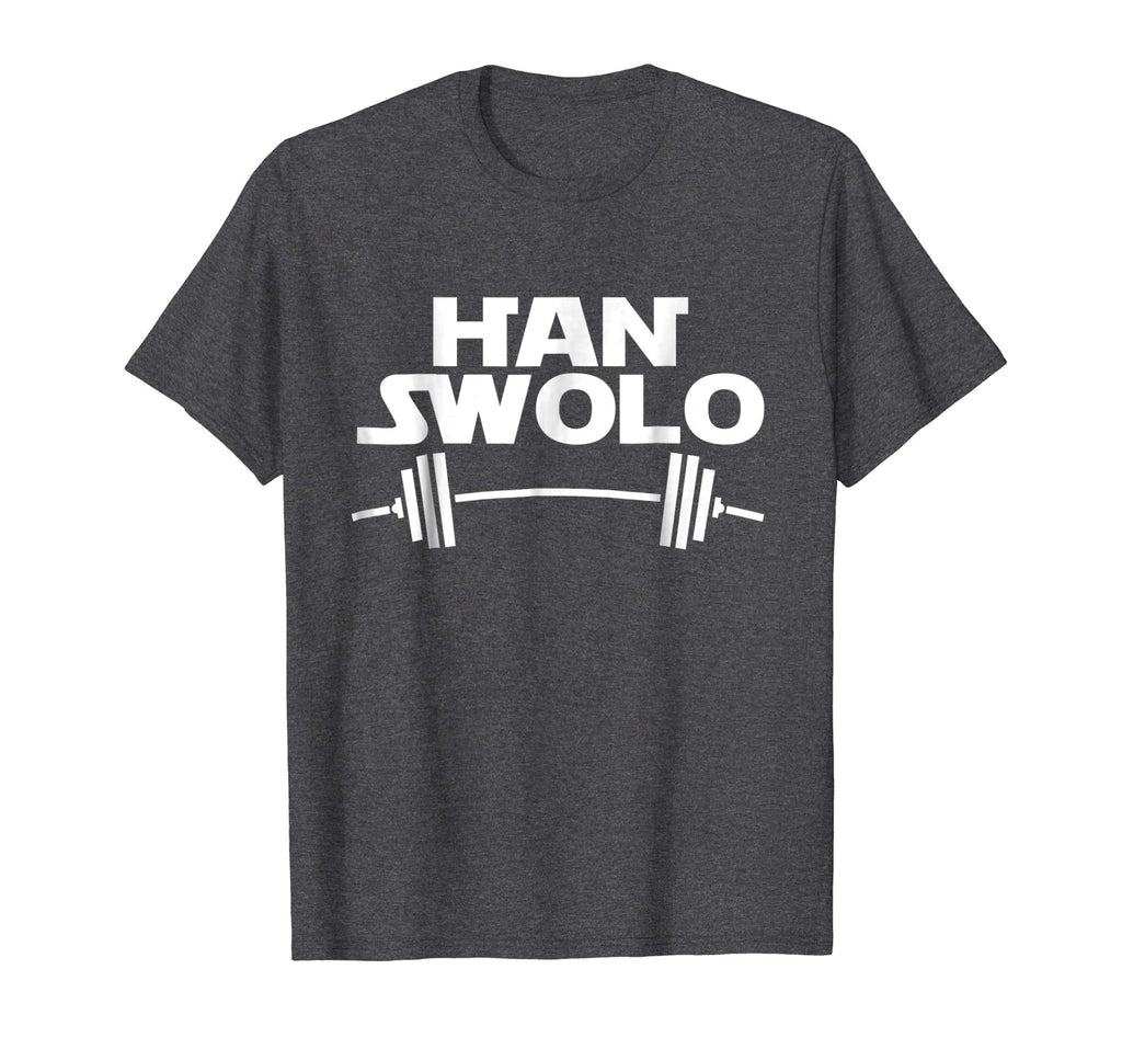 Han Swolo Gym Weightlifting Funny T-shirt