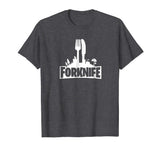 Funny Forknife Video Games Joke Graphic Shirt | Forkknife