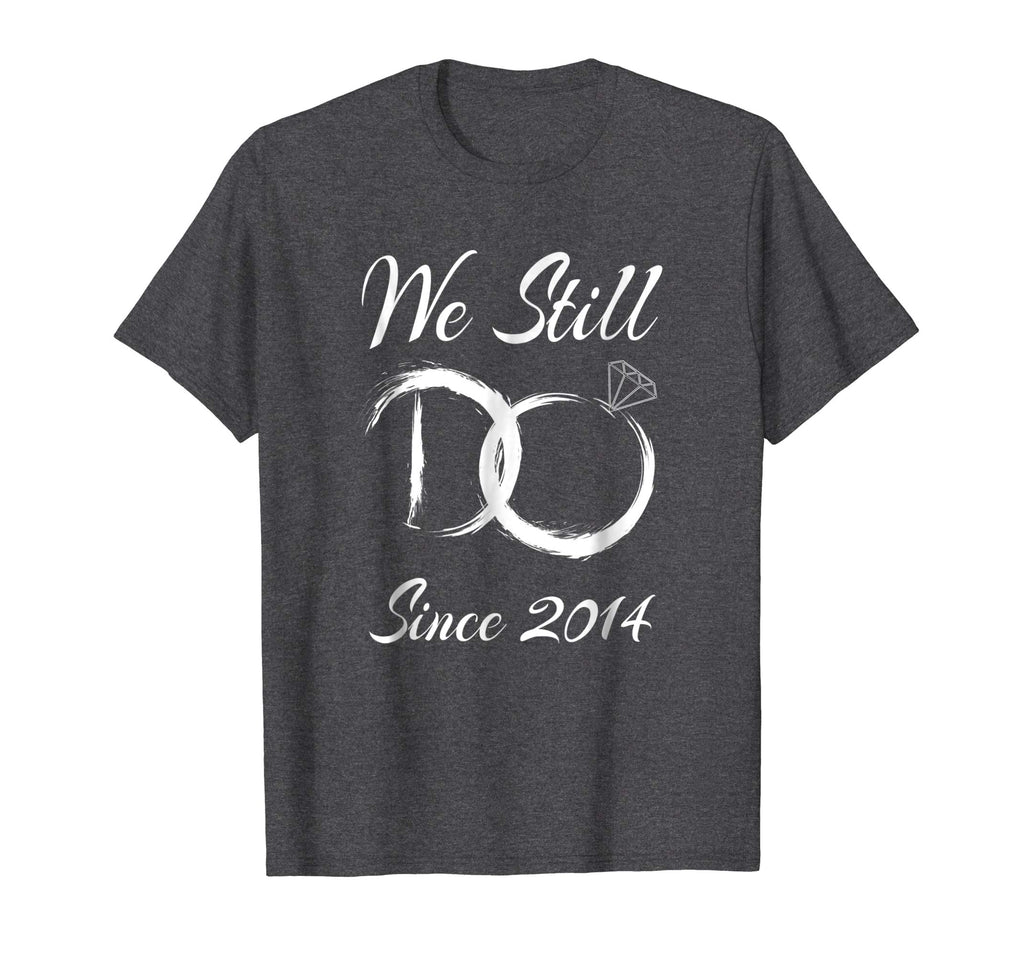 4th Wedding Anniversary Funny Tshirt For Married Couples