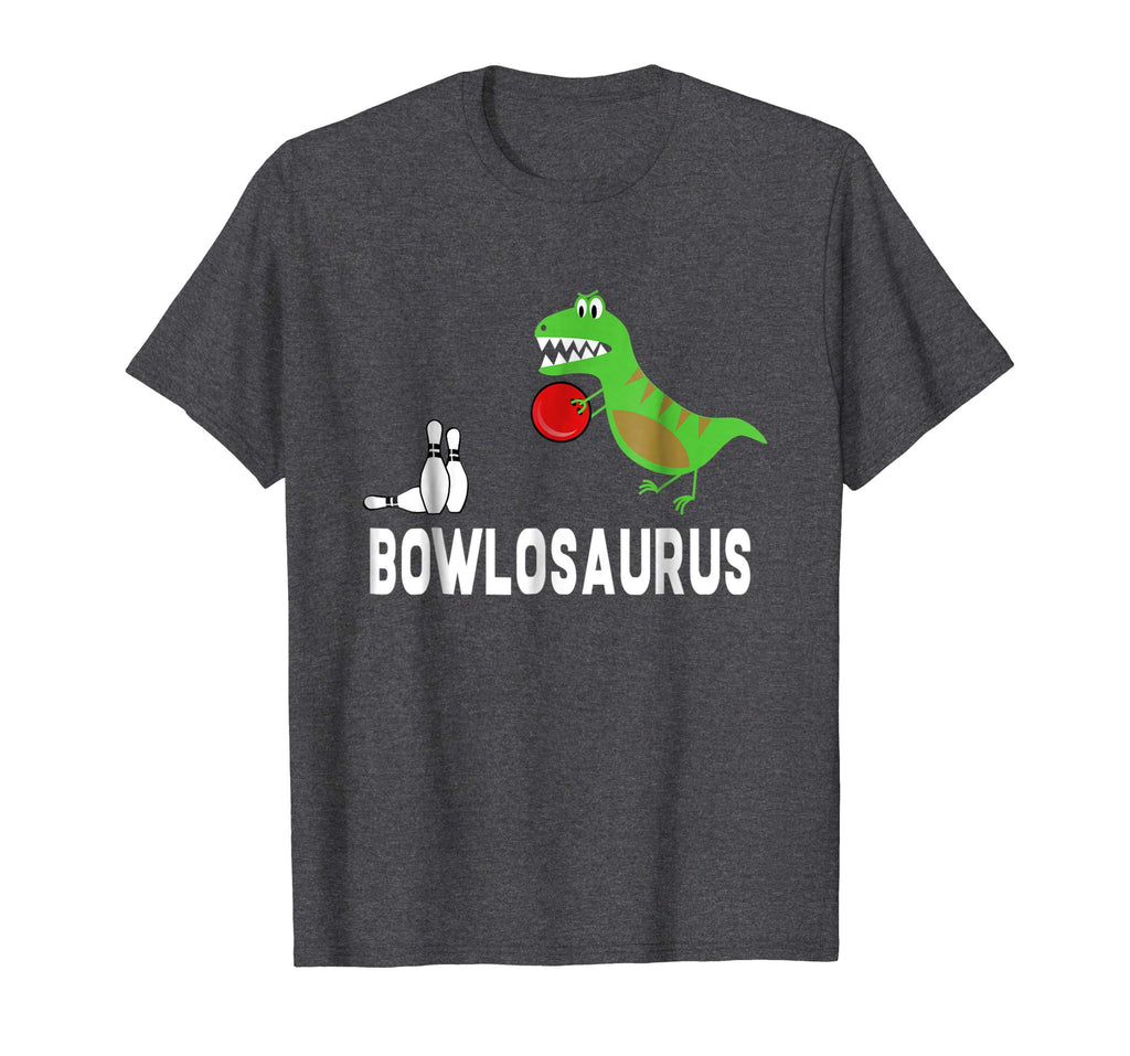 Funny Bowling Shirts Dinosaur Bowler T-Shirt Dino Gift Idea