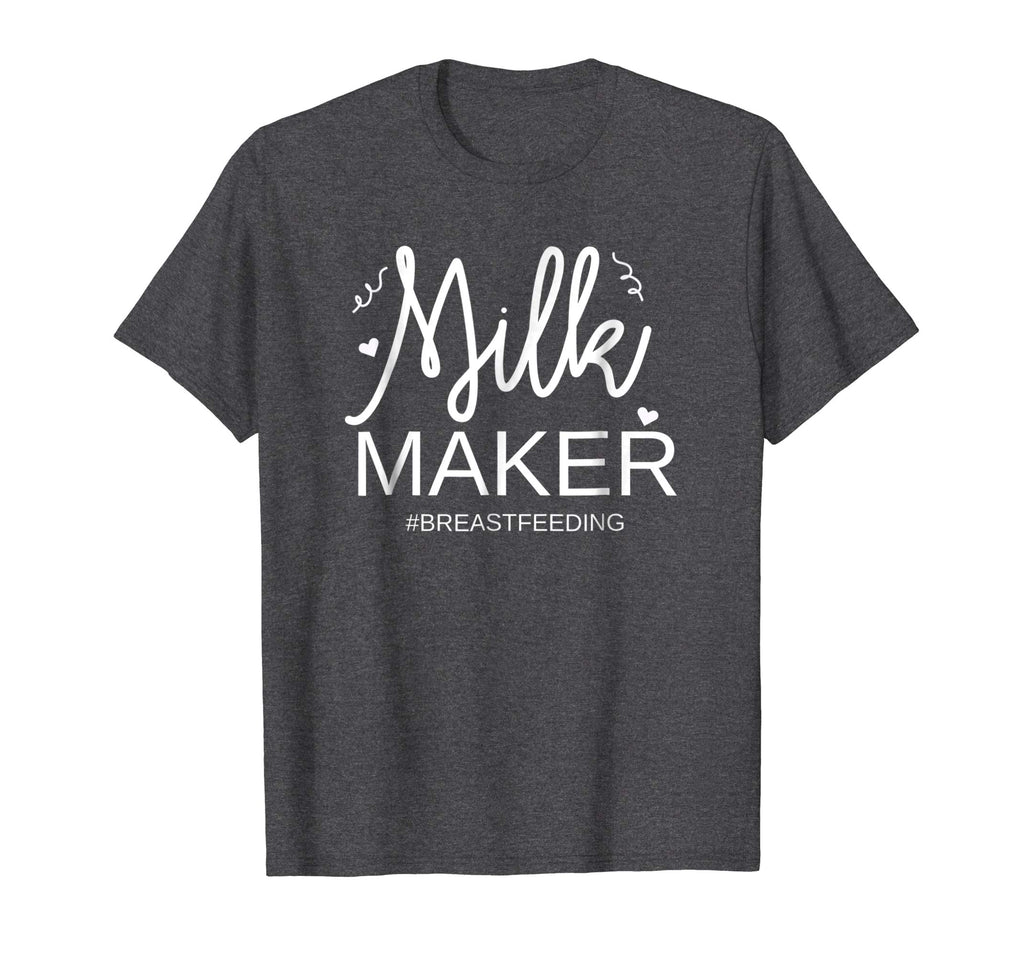 Funny Milk Maker Breastfeeding T Shirt Mom Motherhood Tee